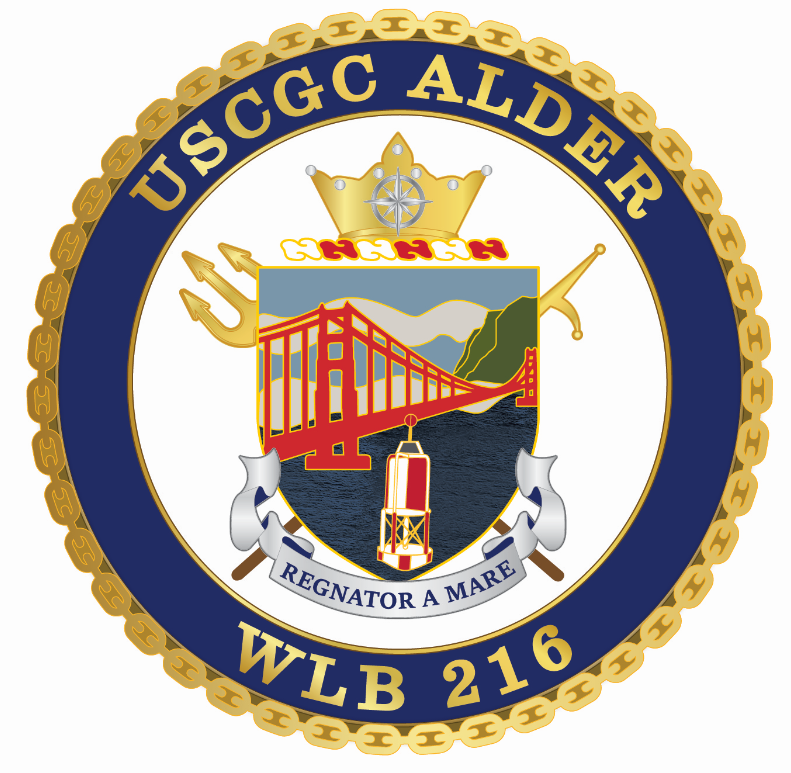 Coast Guard Cutter ALDER Logo/Crest